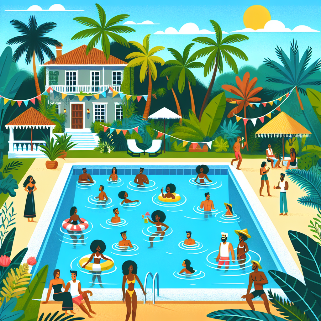 Piscina de chão de fibra da Fibratlantis modelo Belíssima IX, destacando beleza e tecnologia para transformação de quintais.